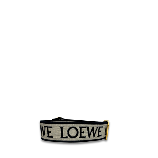 Loewe Navy Blue Anagram Strap