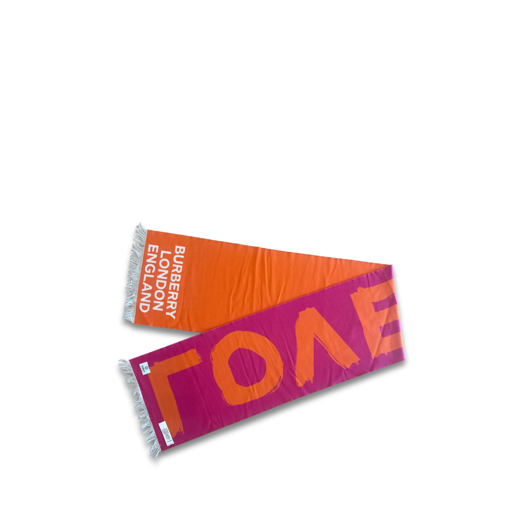 Burberry Love Wool Scarf