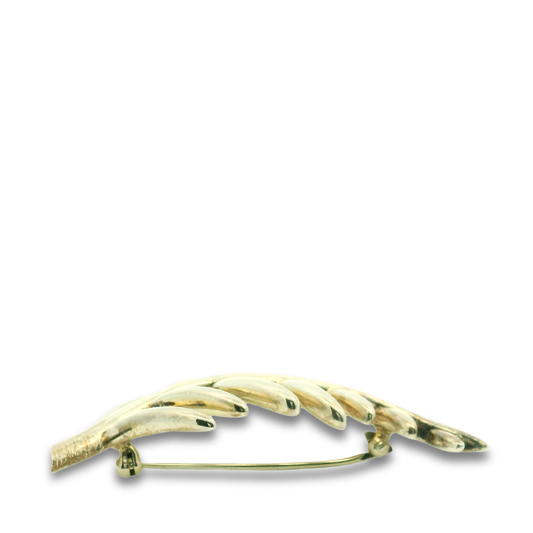 Tiffany & Co. Sterling Silver Leaf Pin