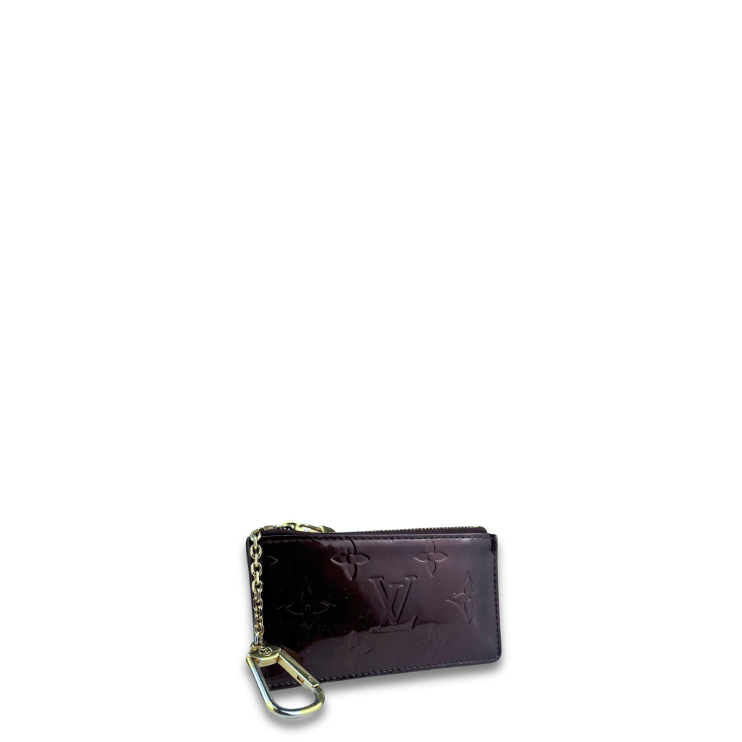 Louis Vuitton Amarante Vernis Key Pouch