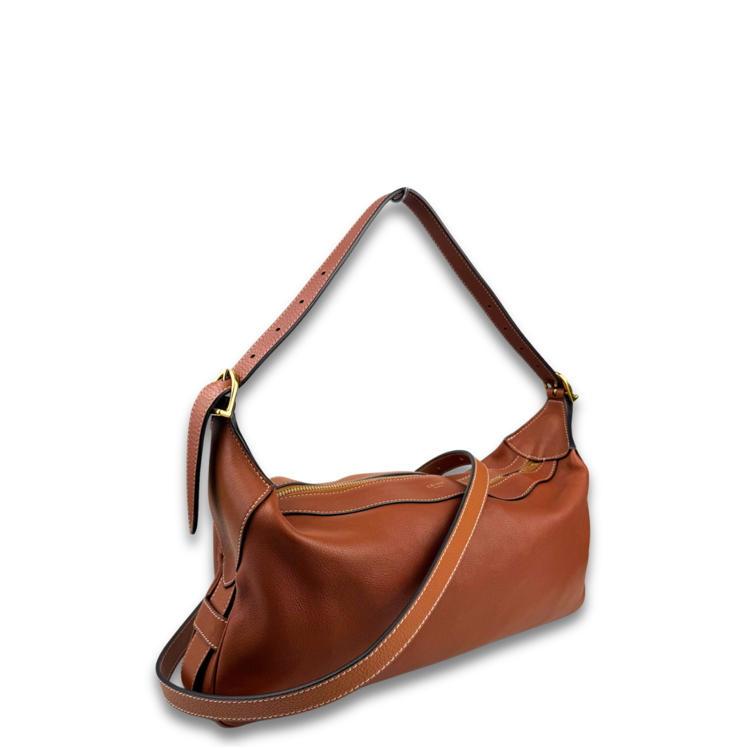 Celine Supple Calfskin Medium Romy Shoulder Bag