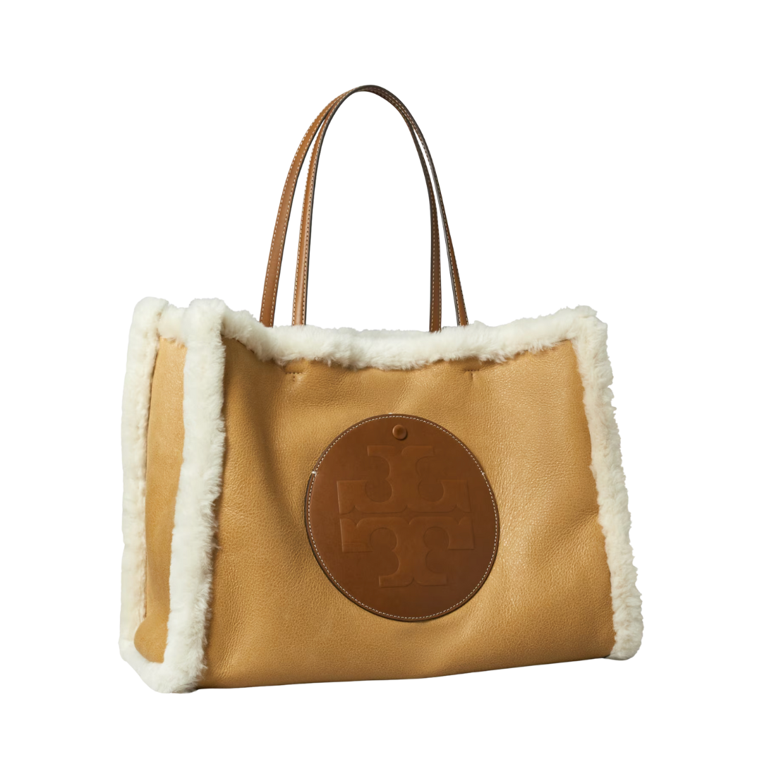Tory Burch Ella Shearling Tote
