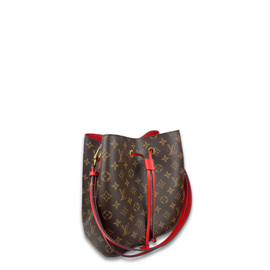 Louis Vuitton Monogram Neonoé Red
