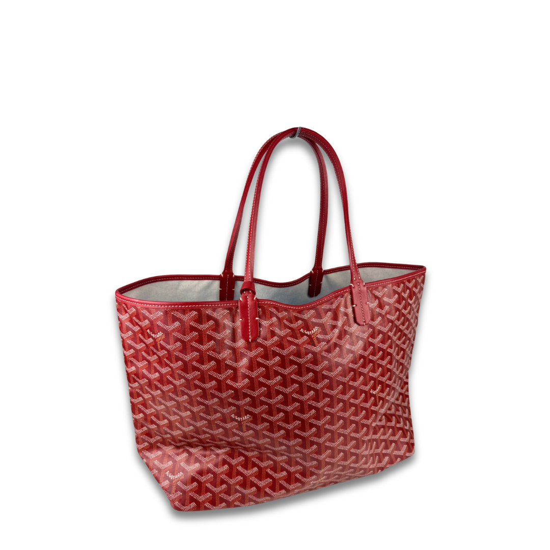 Goyard Red Saint Louis PM Tote