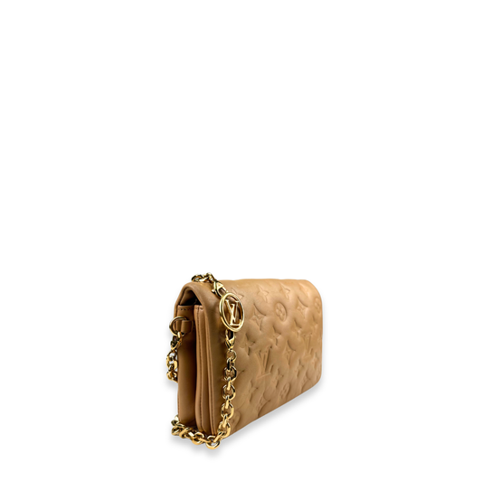 Louis Vuitton Tan Coussin Pochette