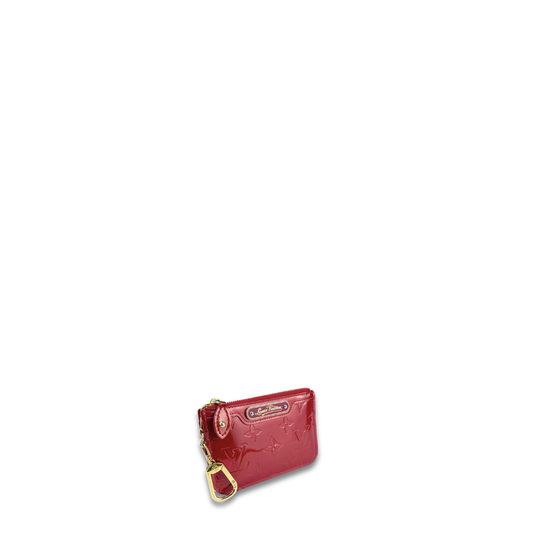 Louis Vuitton Red Vernis Key Pouch