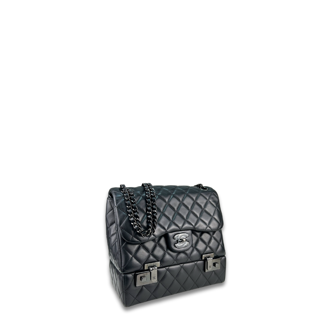 Chanel So Black Cockpit Flap Bag