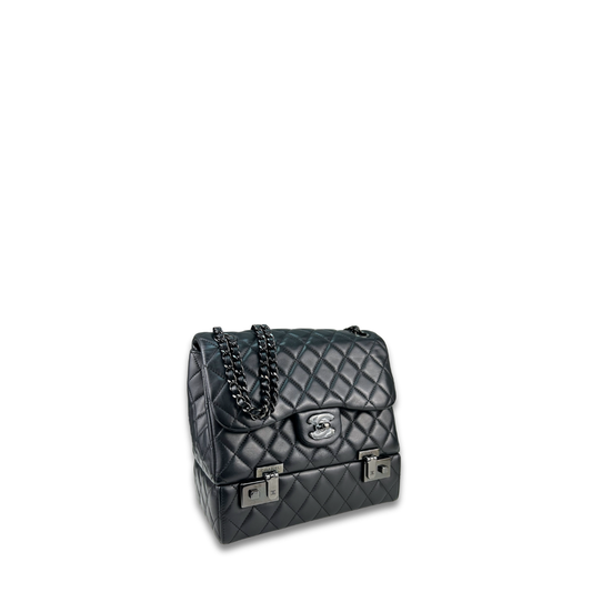 Chanel So Black Cockpit Flap Bag