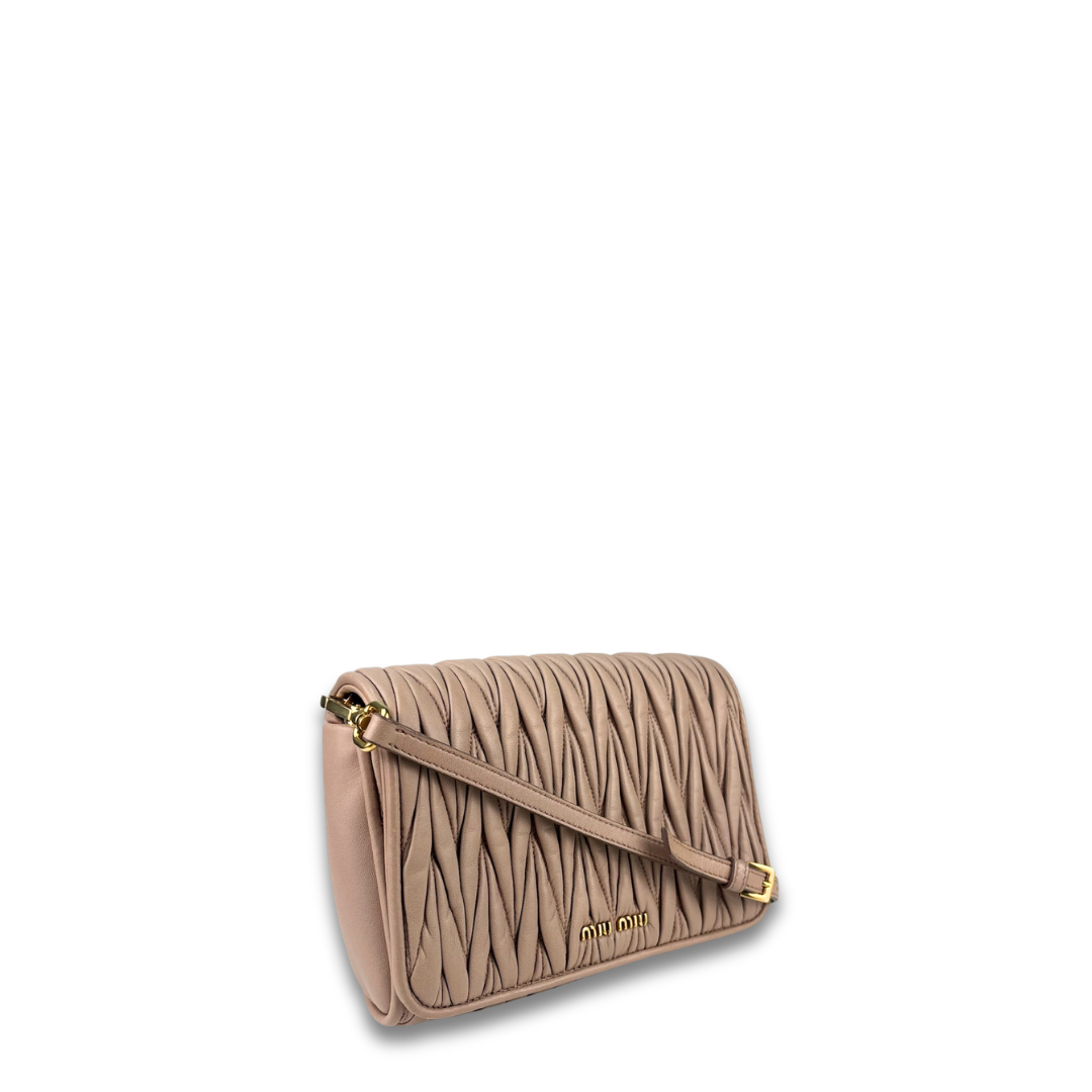 Miu Miu Matelassé Crossbody
