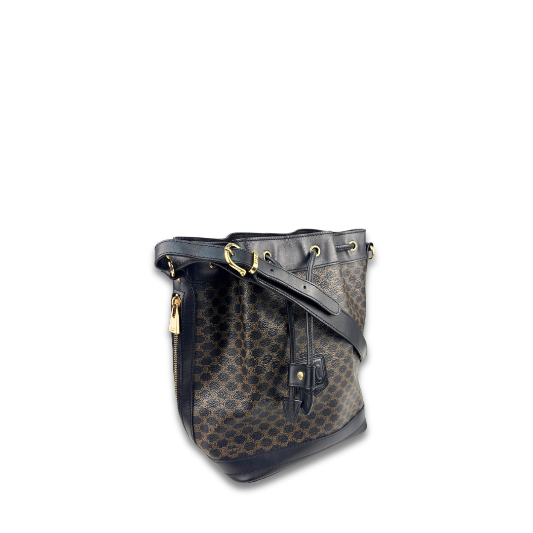 Celine Macadam Drawstring Crossbody