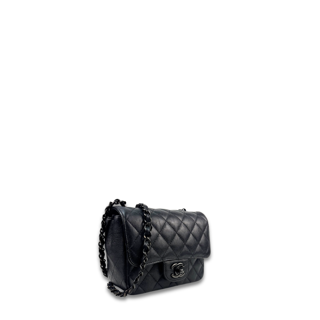 Chanel So Black Classic Square Mini
