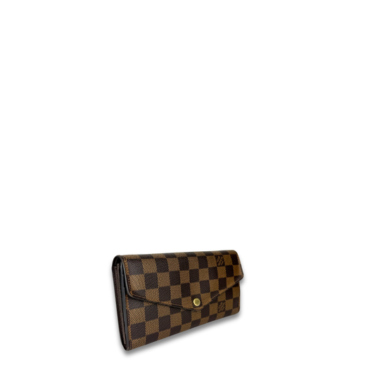 Louis Vuitton Damier Ebene Sarah Wallet