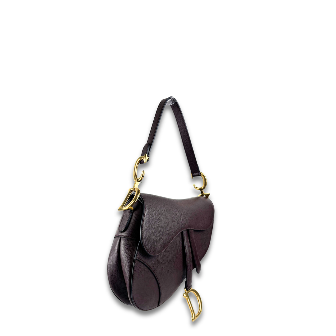 Dior Calfskin Saddle Bag with Strap