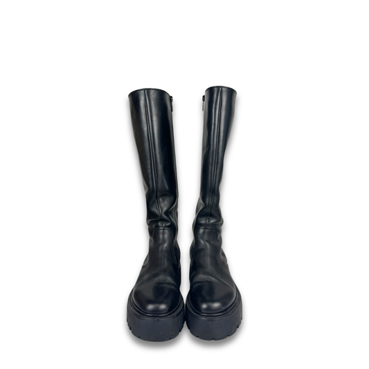Celine Lug Sole Knee High Boots - Size 37