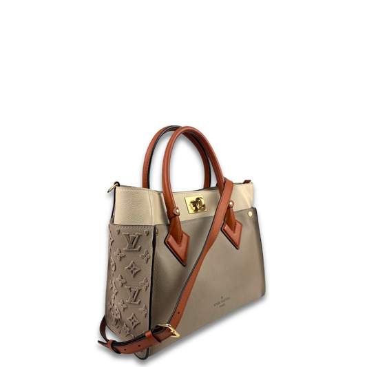 Louis Vuitton Taupe On My Side MM