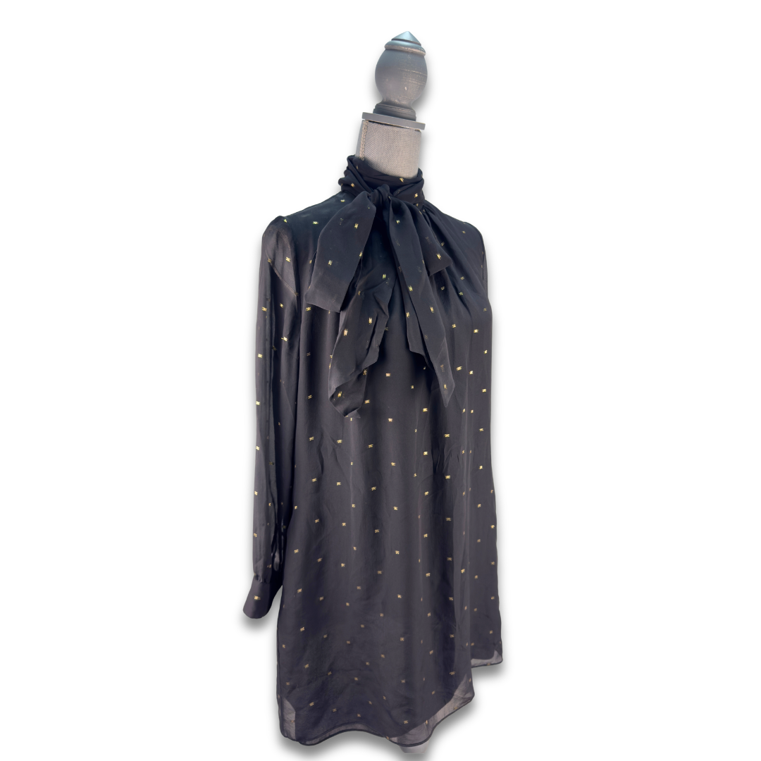 Celine Sheer Babydoll Dress