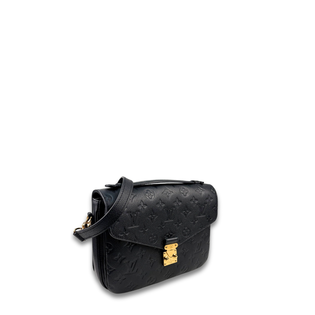 Louis Vuitton Black Empreinte Pochette Métis