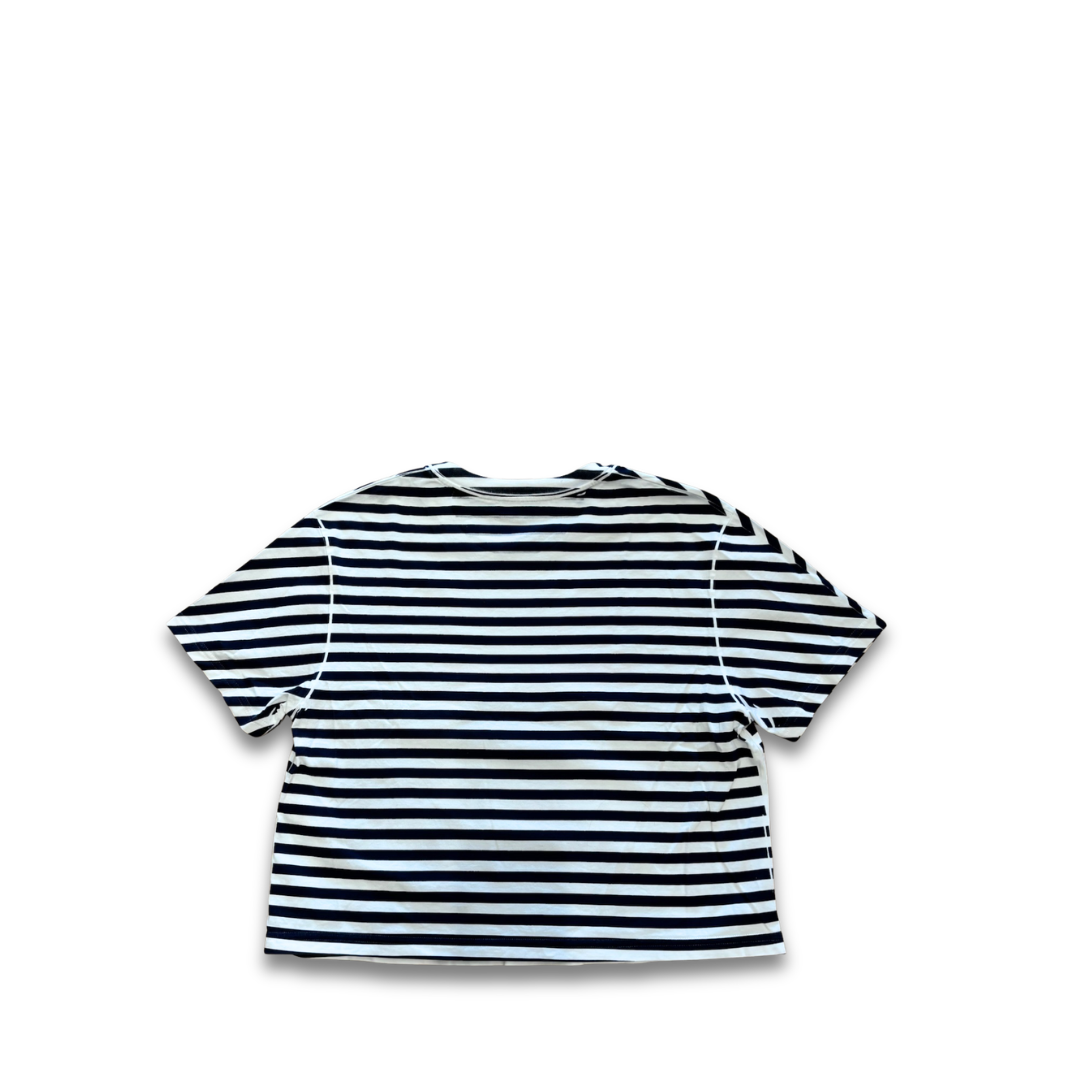 Gucci Striped Cropped T-Shirt - Size Large