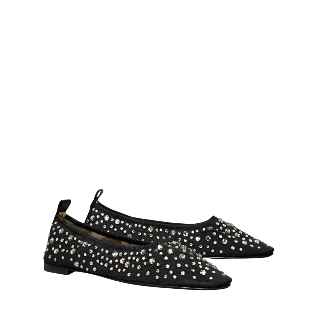 Tory Burch★CRYSTAL BALLET Crystal Ballet: Women's Designer Flats | Tory Burch
