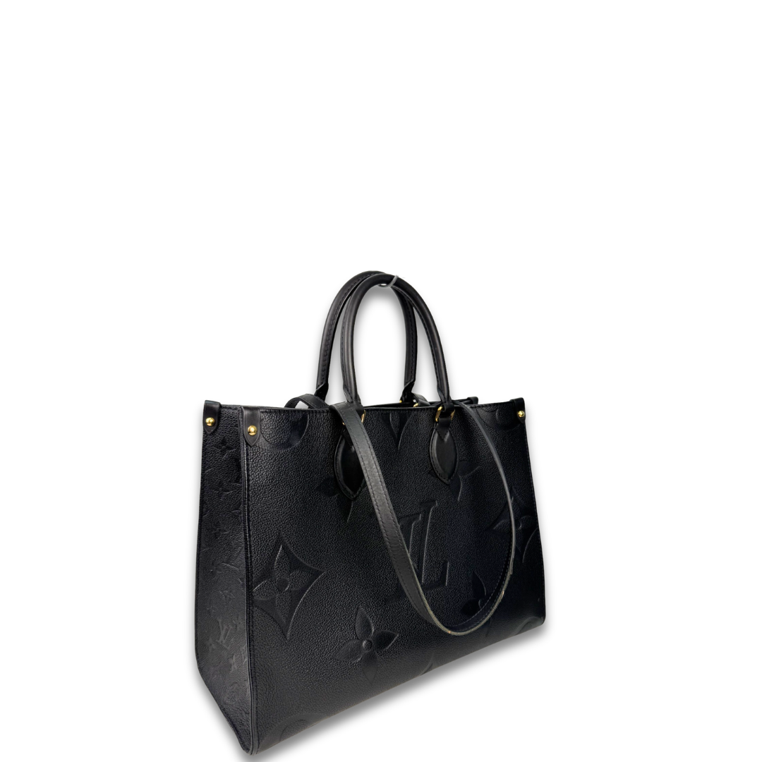 Louis Vuitton Black Empreinte OnTheGo MM