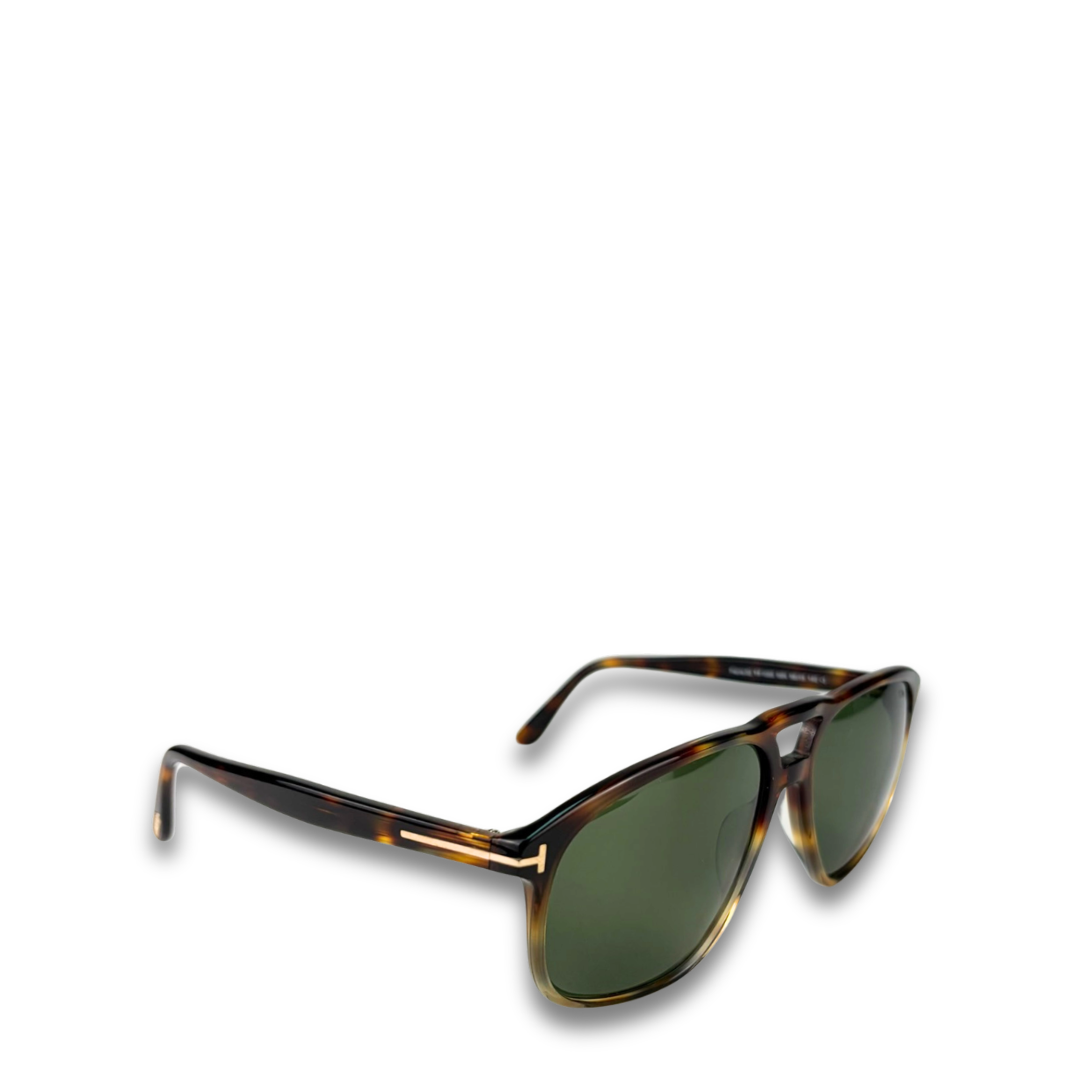 Tom Ford Tortoiseshell Aviator Sunglasses