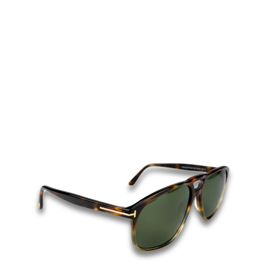Tom Ford Tortoiseshell Aviator Sunglasses