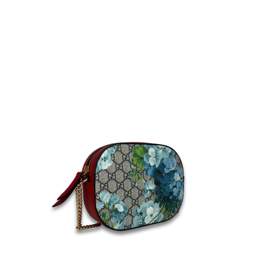 Gucci GG Supreme Blooms Camera Bag