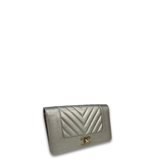 Chanel Metallic Mademoiselle Wallet
