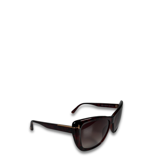 Tom Ford Tortoiseshell Lindsay Sunglasses
