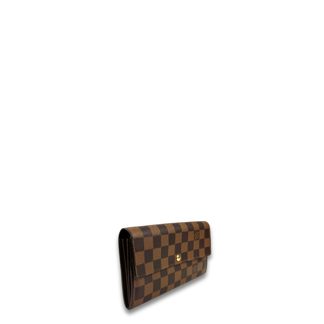 Louis Vuitton Damier Ebene Sarah Wallet