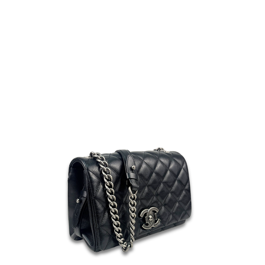 Chanel Black City Rock Flap Bag