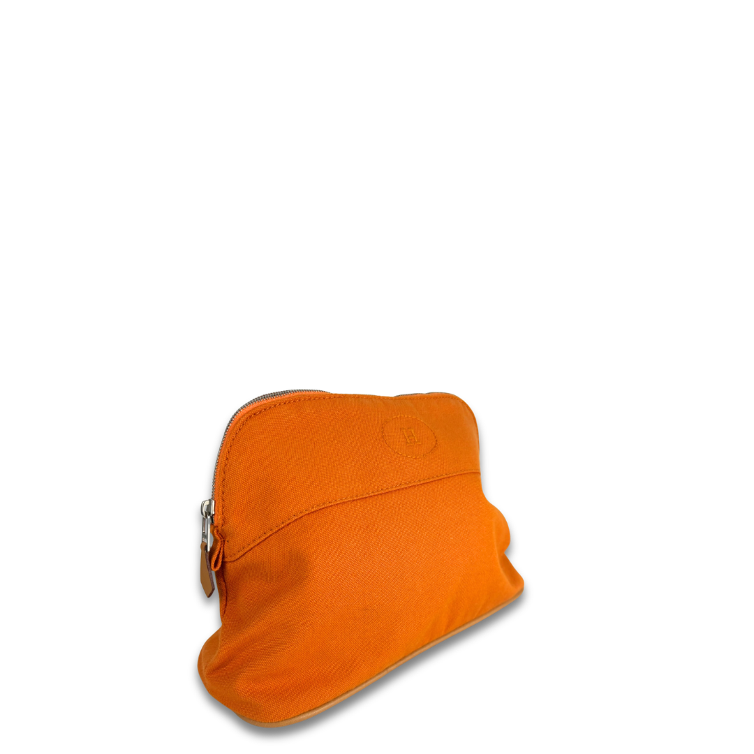Hermès Orange Toile Bolide Case