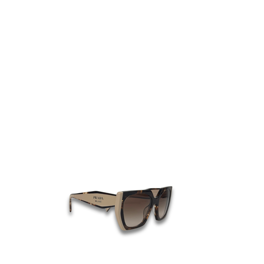 Prada Oversized Tortoiseshell Sunglasses