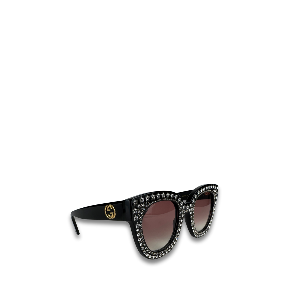 Gucci Stars Cat Eye Sunglasses