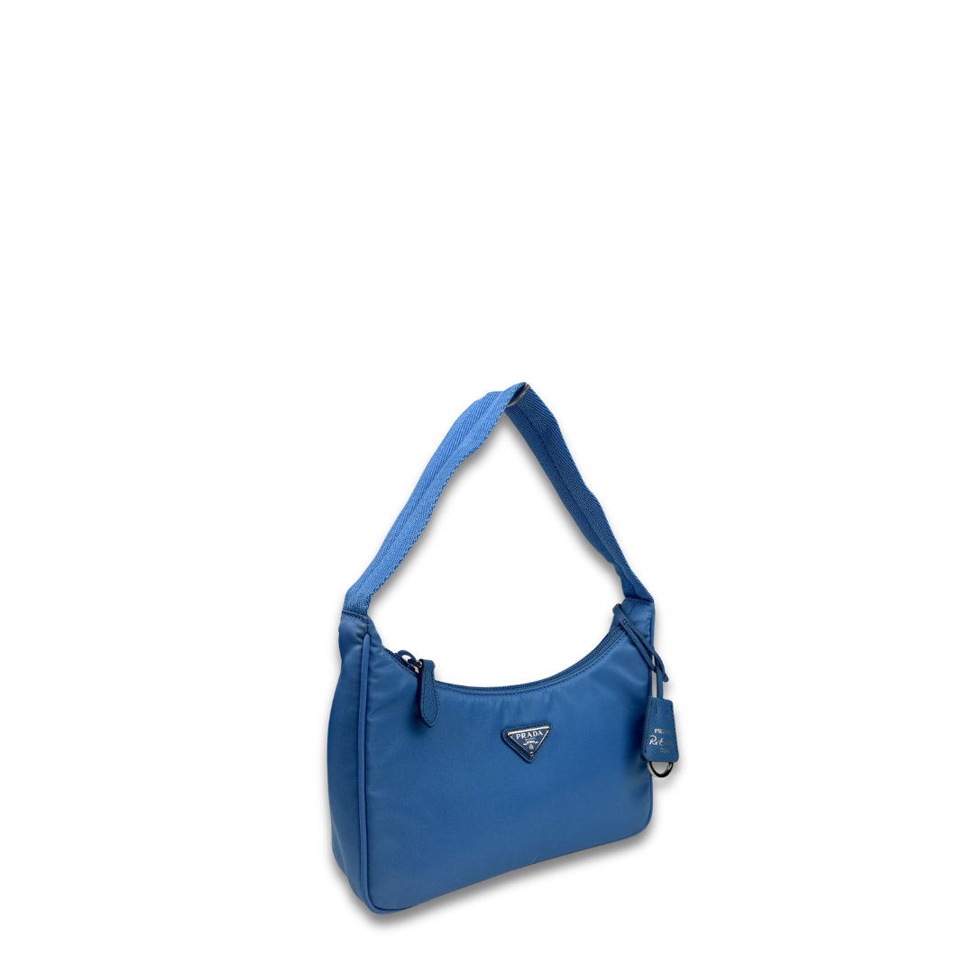Prada Blue Nylon Re-Edition 2000 Bag