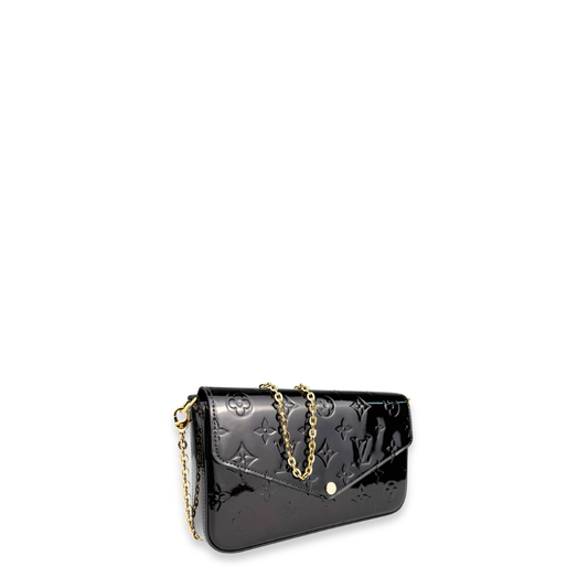 Louis Vuitton Amarante Vernis Pochette Felicie