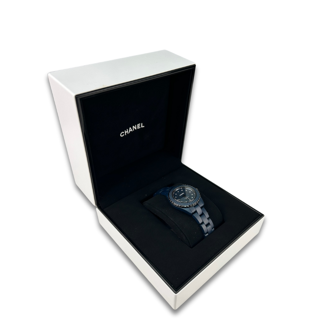 Chanel J12 Matte Navy Ceramic Watch