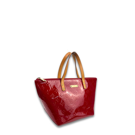 Louis Vuitton Red Vernis Bellevue PM