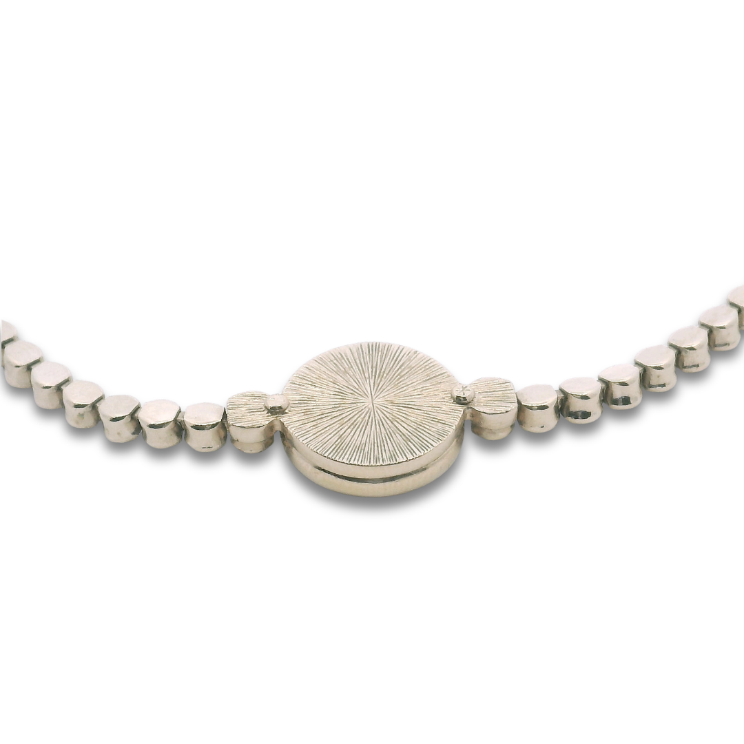 Chanel Bezel Crystal Necklace