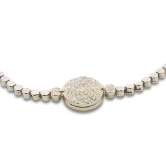 Chanel Bezel Crystal Necklace