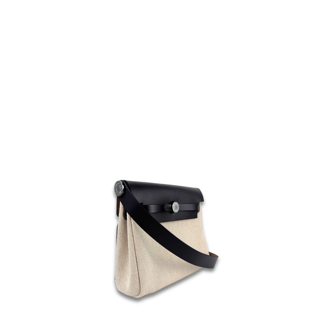 Hermès Canvas Herbag Zip 20