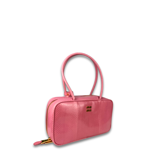 Miu Miu Pink Ayers Beau Bag