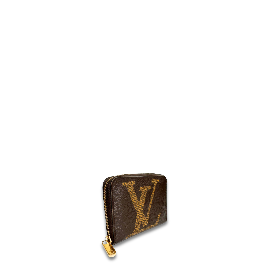 Louis Vuitton Monogram Giant Compact Zippy Wallet