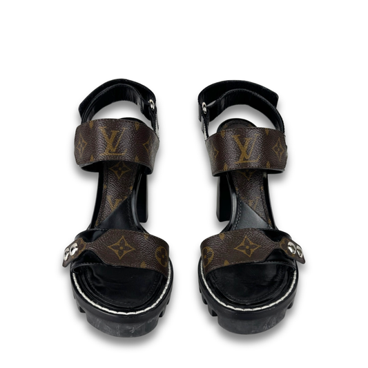 Louis Vuitton Star Trail Platform Sandals - Size 37