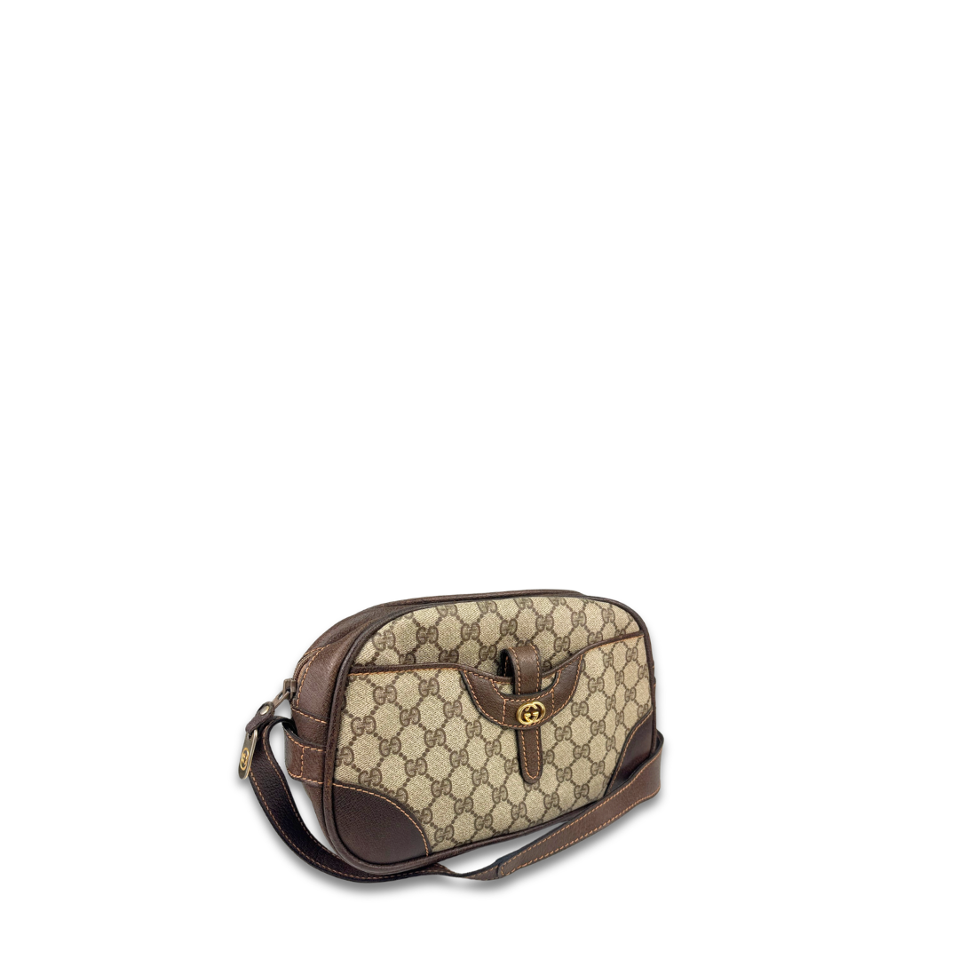 Gucci Brown Vintage Crossbody