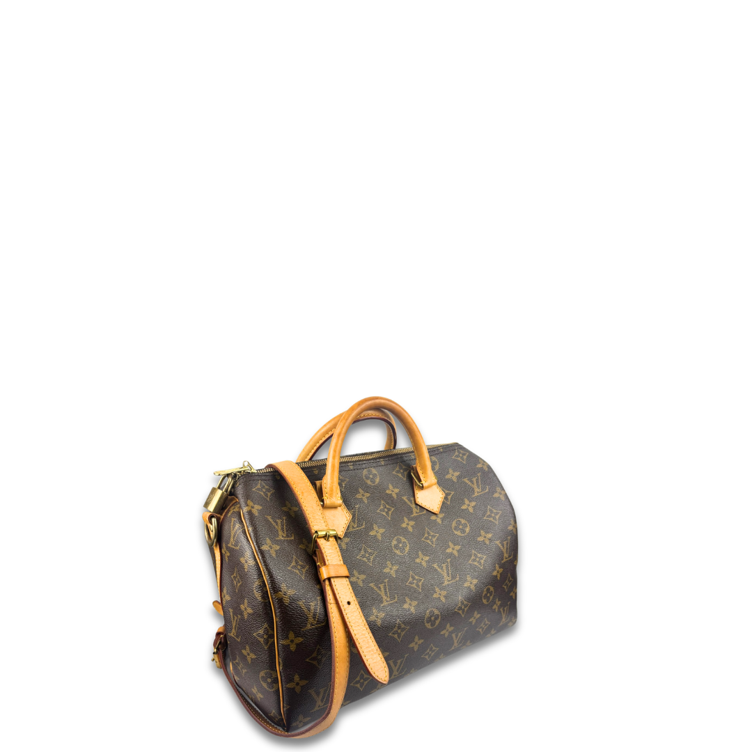 Louis Vuitton Monogram Speedy Bandouliere 30