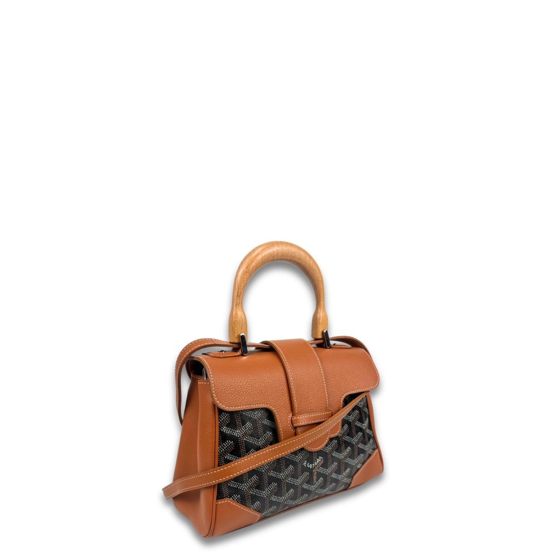 Goyard Brown Saigon Mini