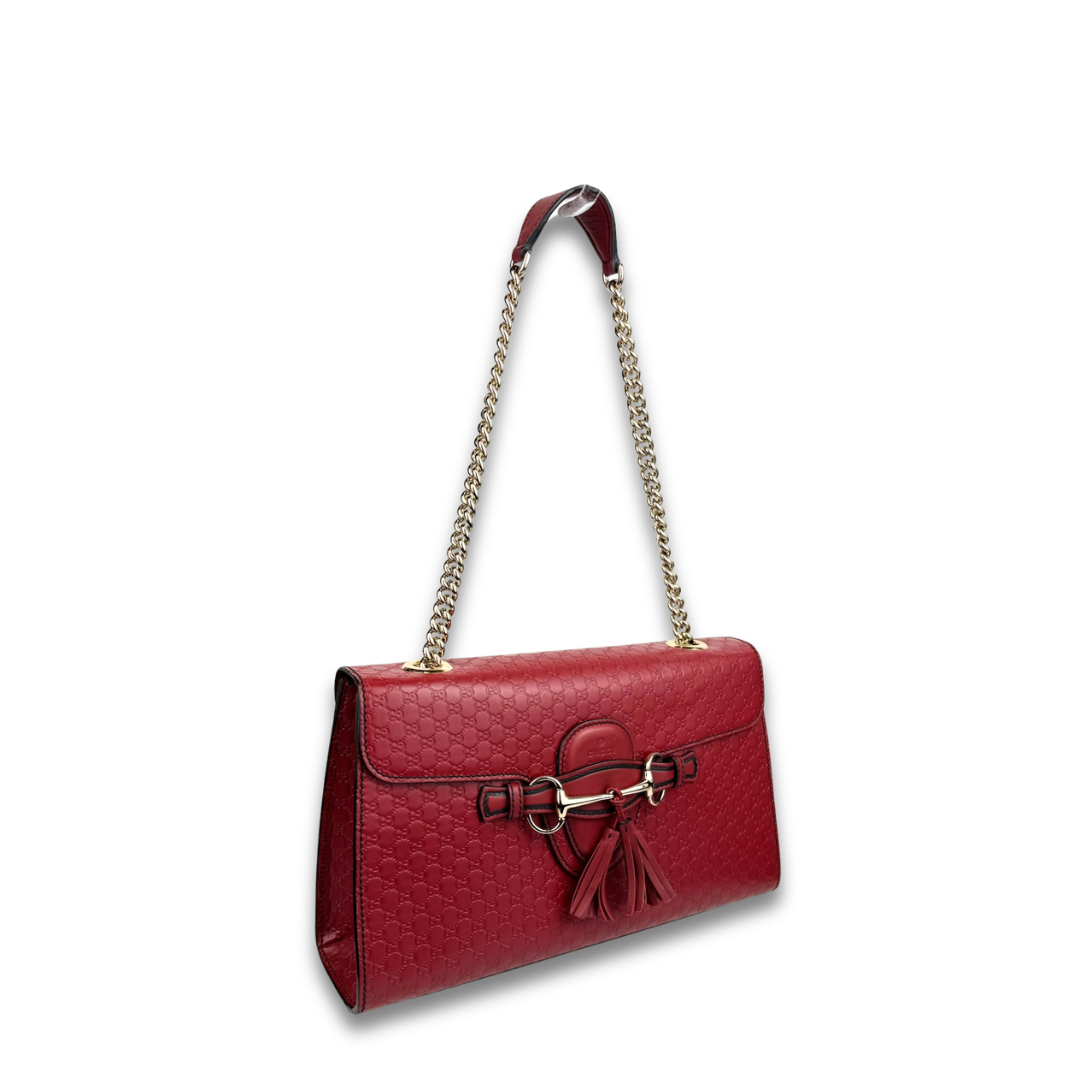 Gucci Microguccissima Medium Emily Shoulder Bag
