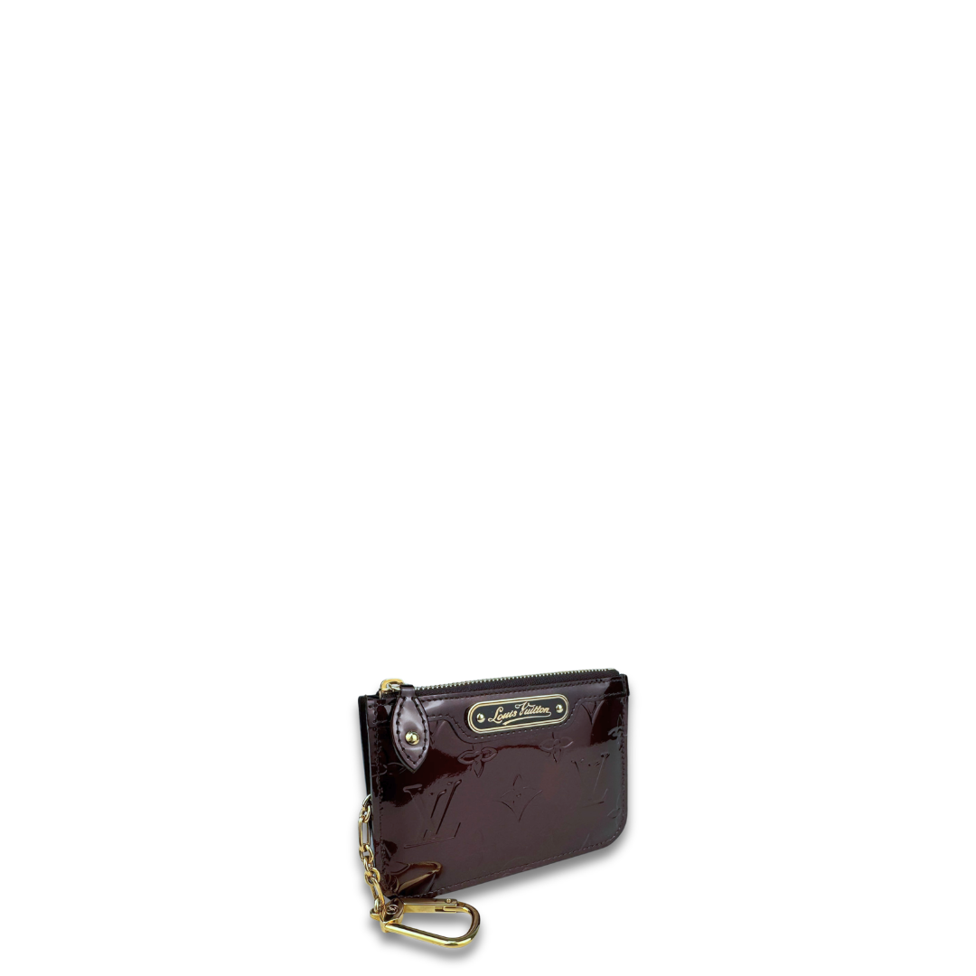 Louis Vuitton Amarante Vernis Key Pouch