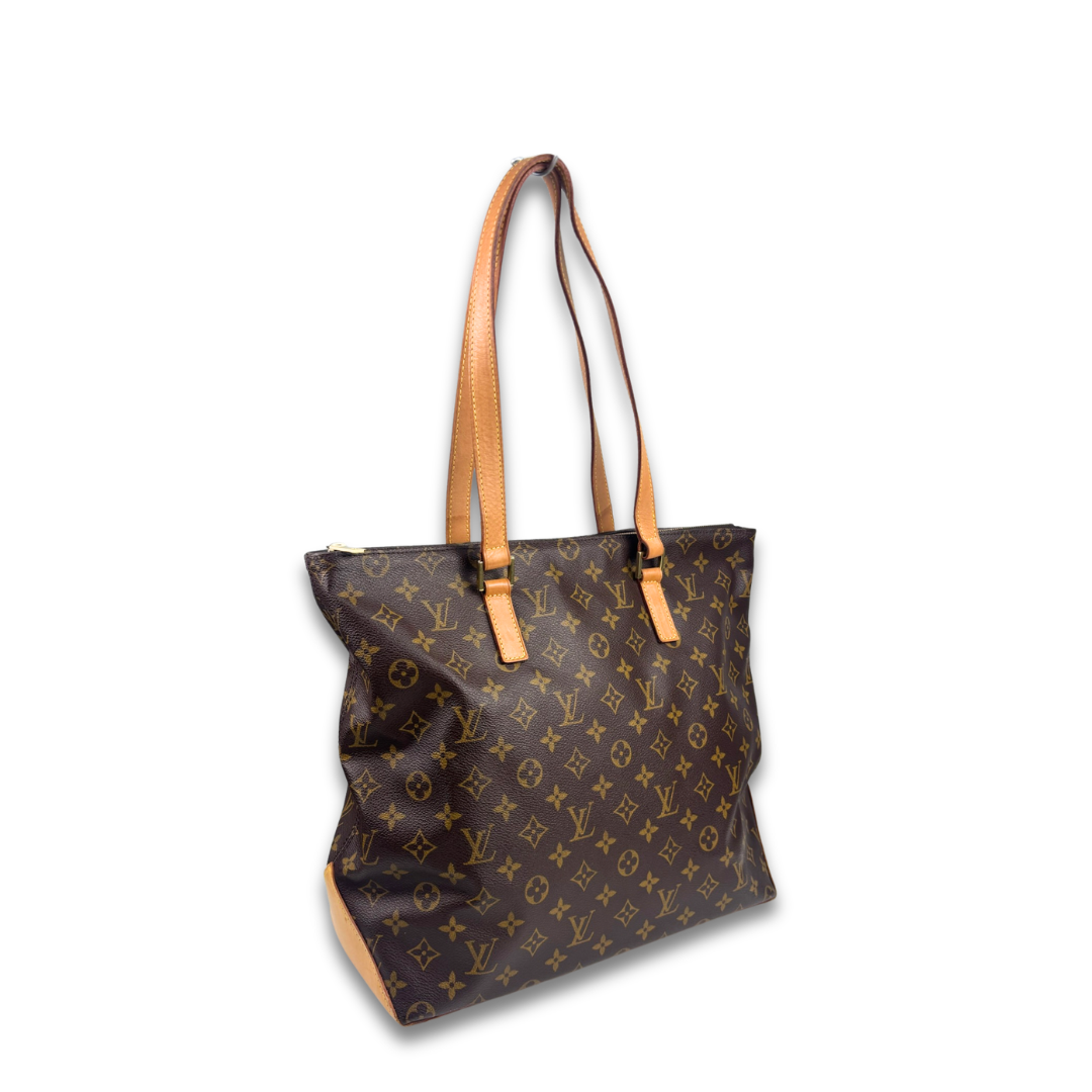Louis Vuitton Monogram Cabas Mezo Tote